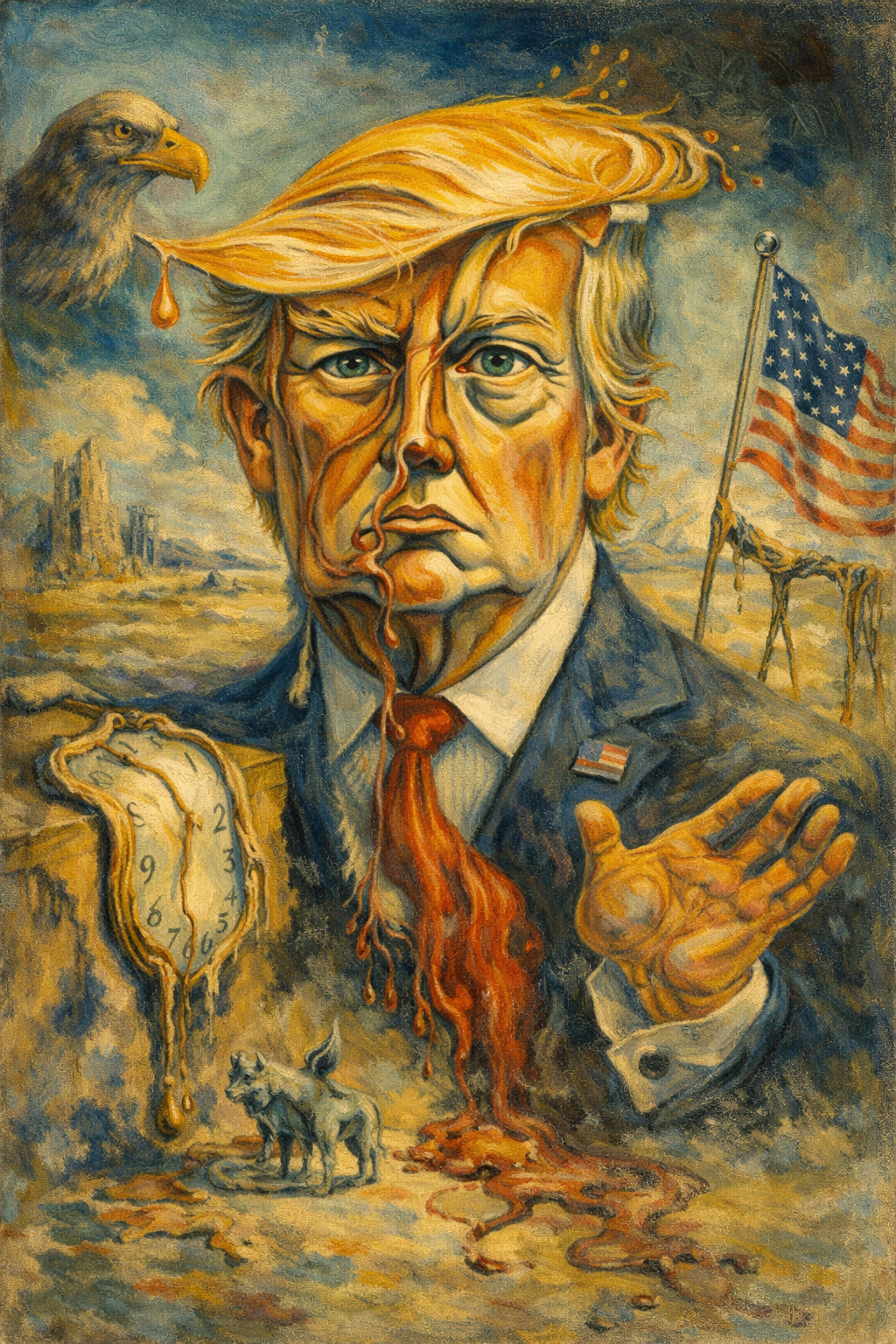 Trump and Dali